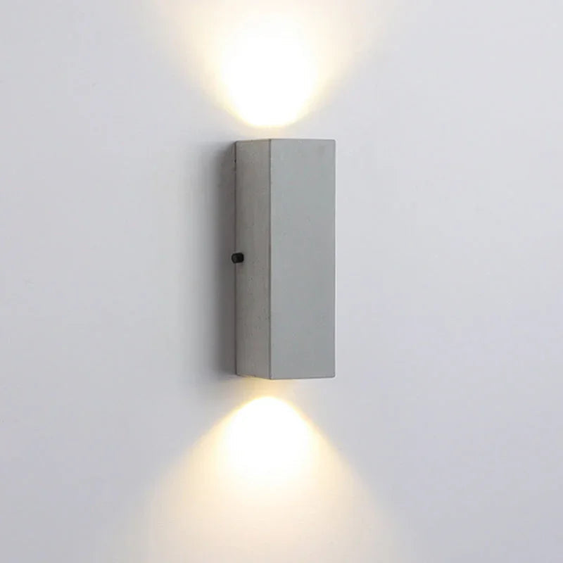 Elvas Cement LED Wall Lamp