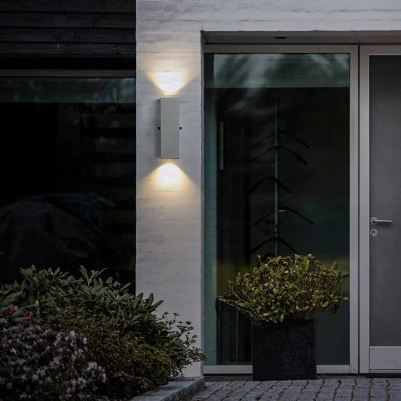 Elvas Cement LED Wall Lamp