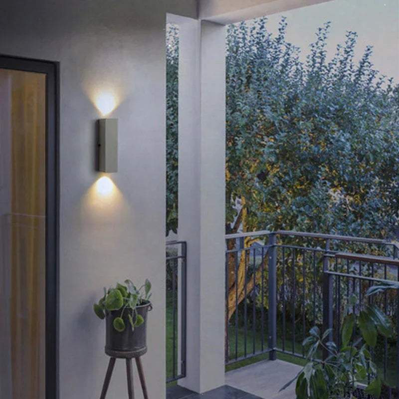 Elvas Cement LED Wall Lamp