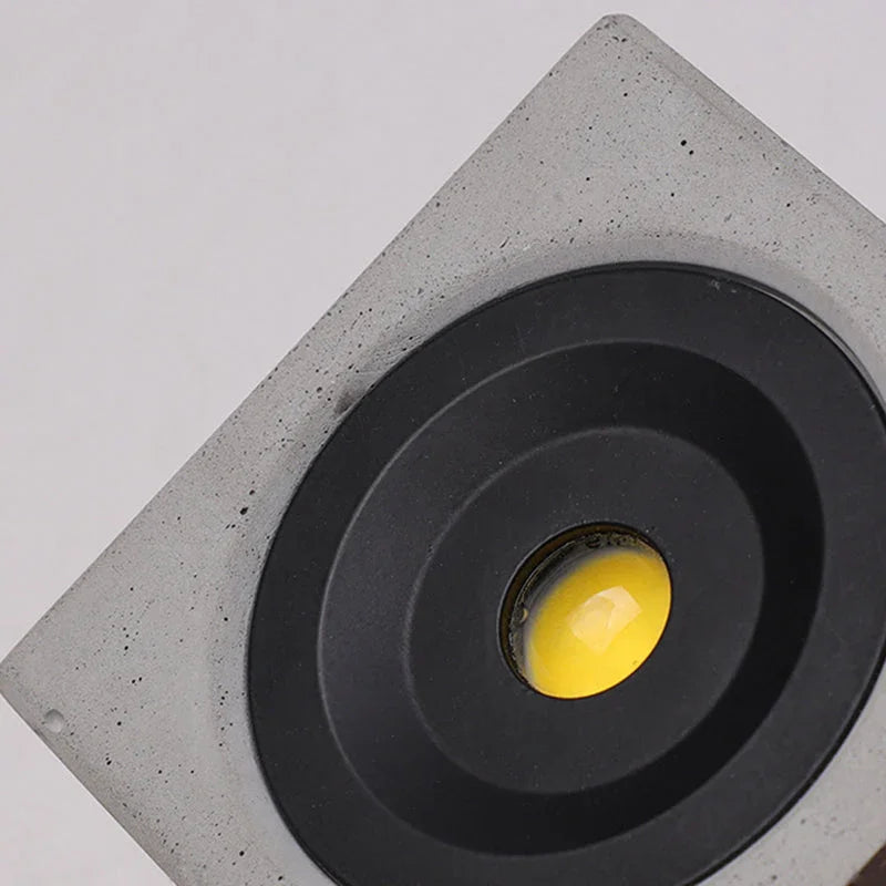 Elvas Cement LED Wall Lamp