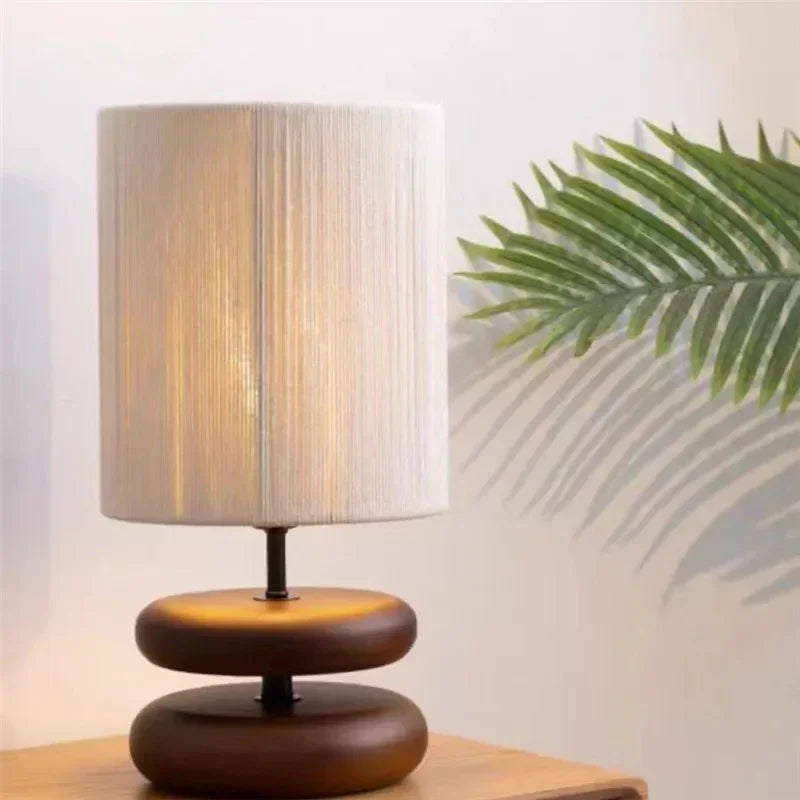 Embanta Wood Table Lamp
