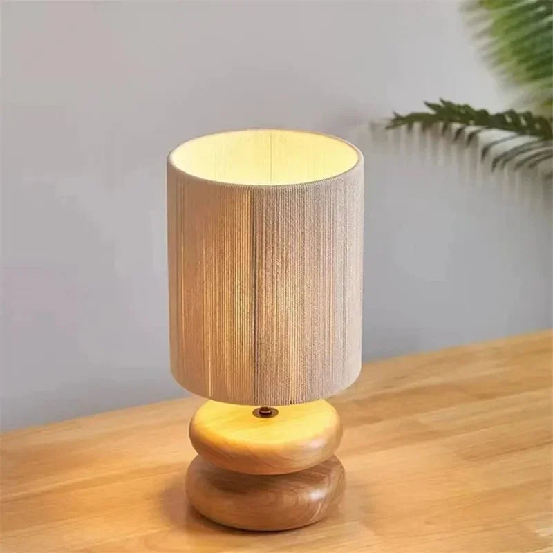 Embanta Wood Table Lamp