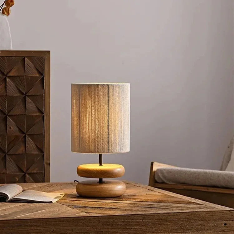 Embanta Wood Table Lamp