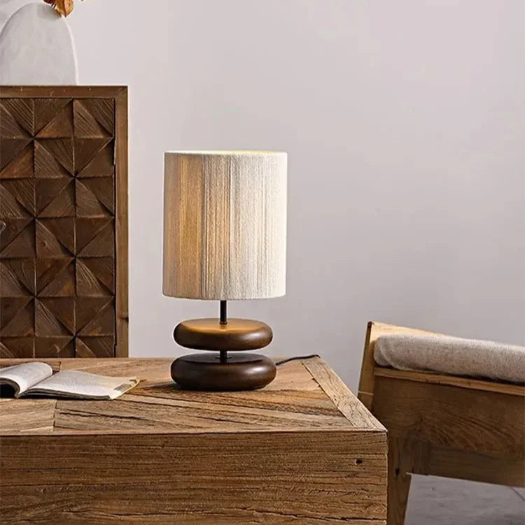 Embanta Wood Table Lamp