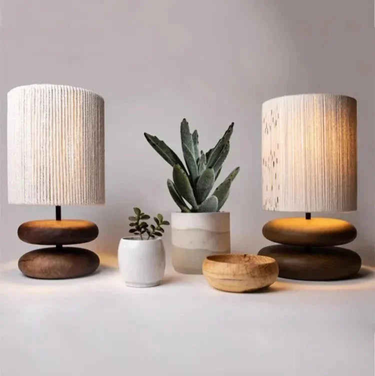 Embanta Wood Table Lamp