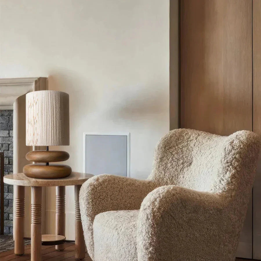 Embanta Wood Table Lamp
