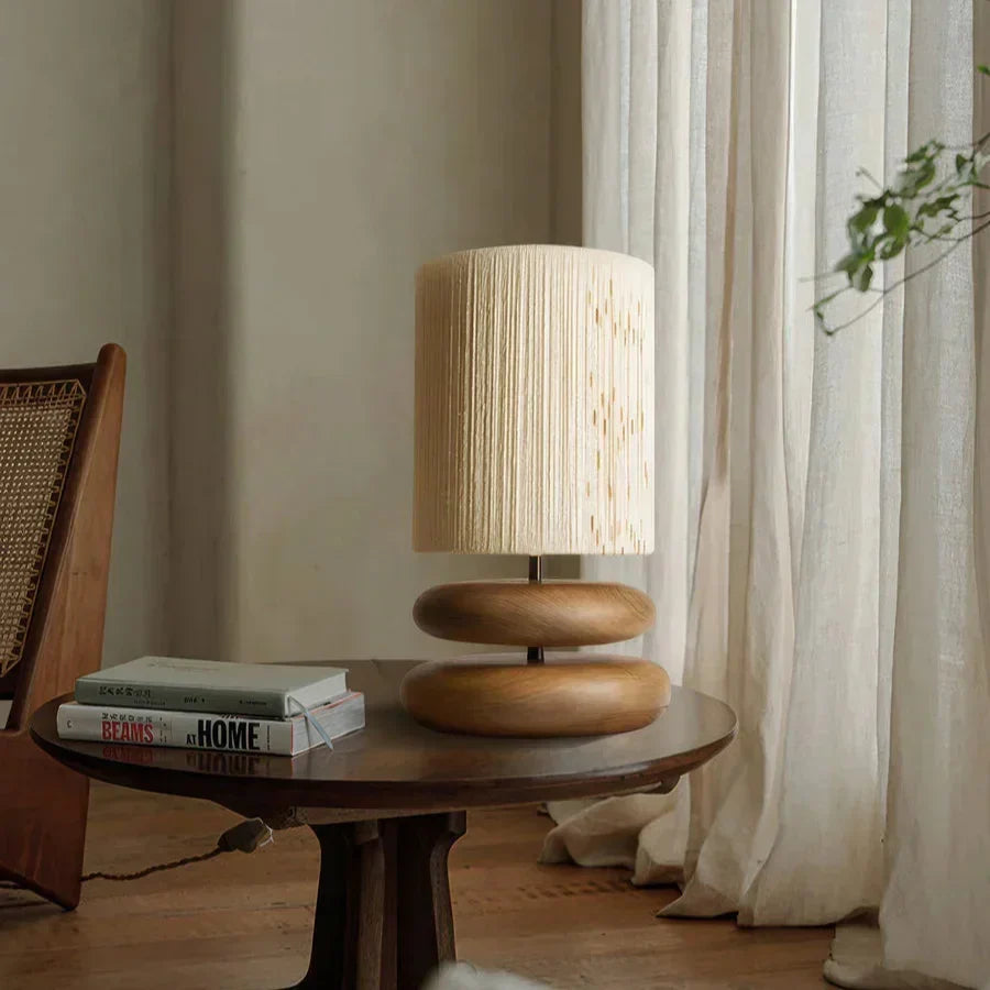 Embanta Wood Table Lamp