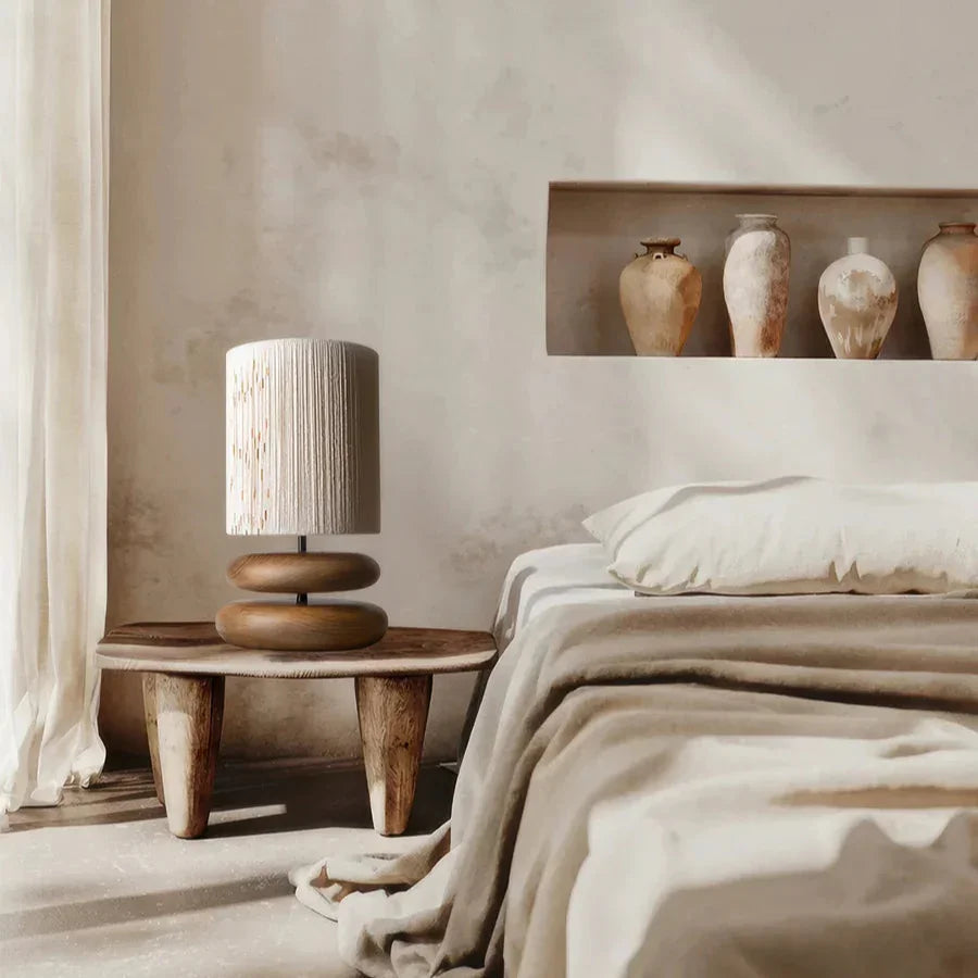 Embanta Wood Table Lamp
