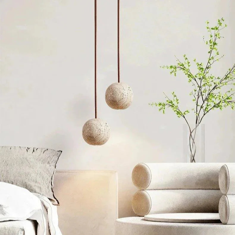 Emlvia Travertine Pendant Lamp