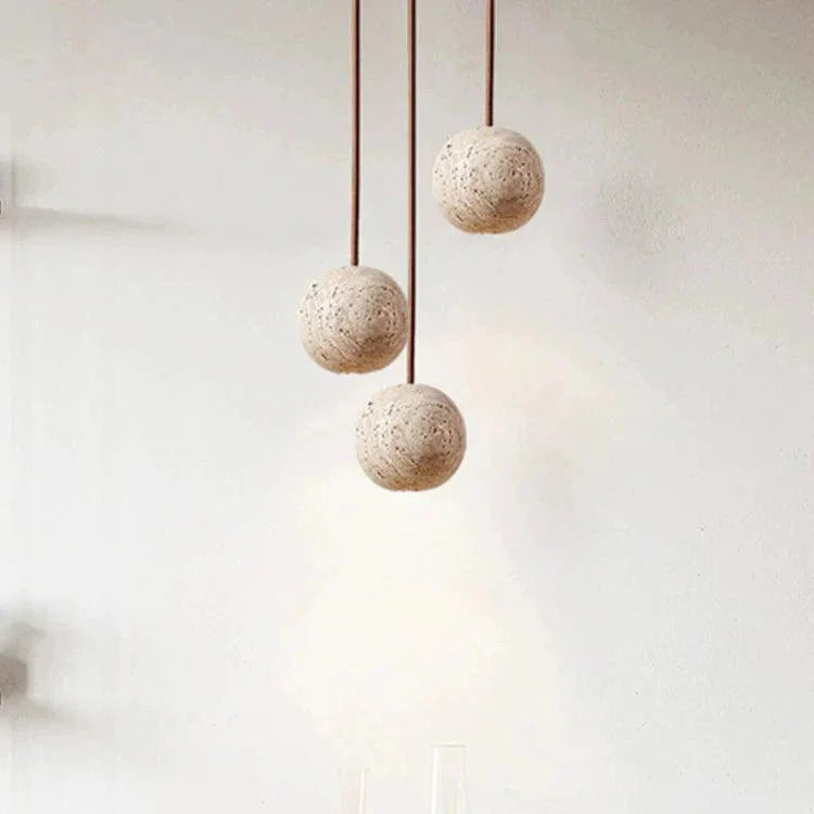 Emlvia Travertine Pendant Lamp