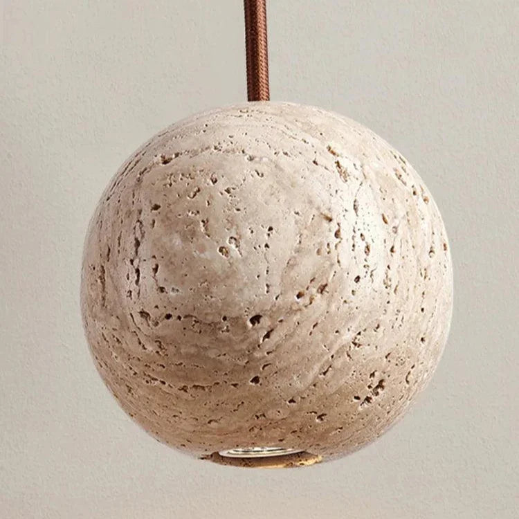 Emlvia Travertine Pendant Lamp