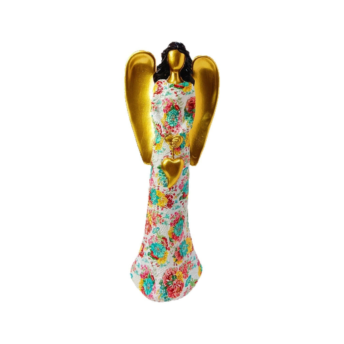 Engel Statue with Flower Pattern | Kelmera