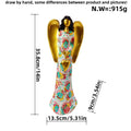 Engel Statue with Flower Pattern | Kelmera