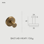 Falkar Wall Hook & Paper Holder-Kelmera