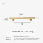 Falvorra Brass Ball Knobs
