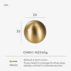 Falvorra Brass Ball Knobs