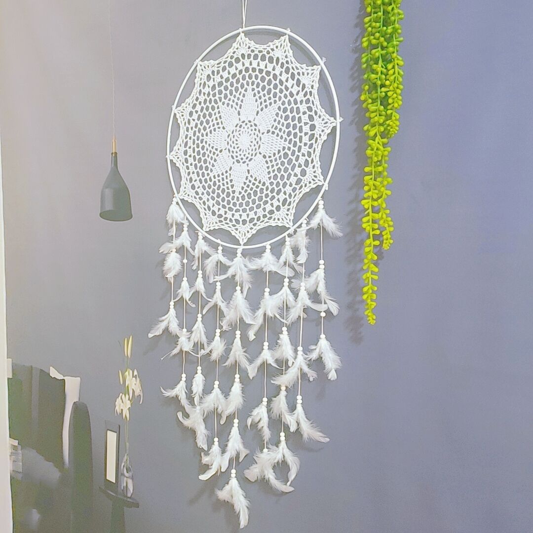 Feather Dreamcatcher Wall Hanging | Kelmera