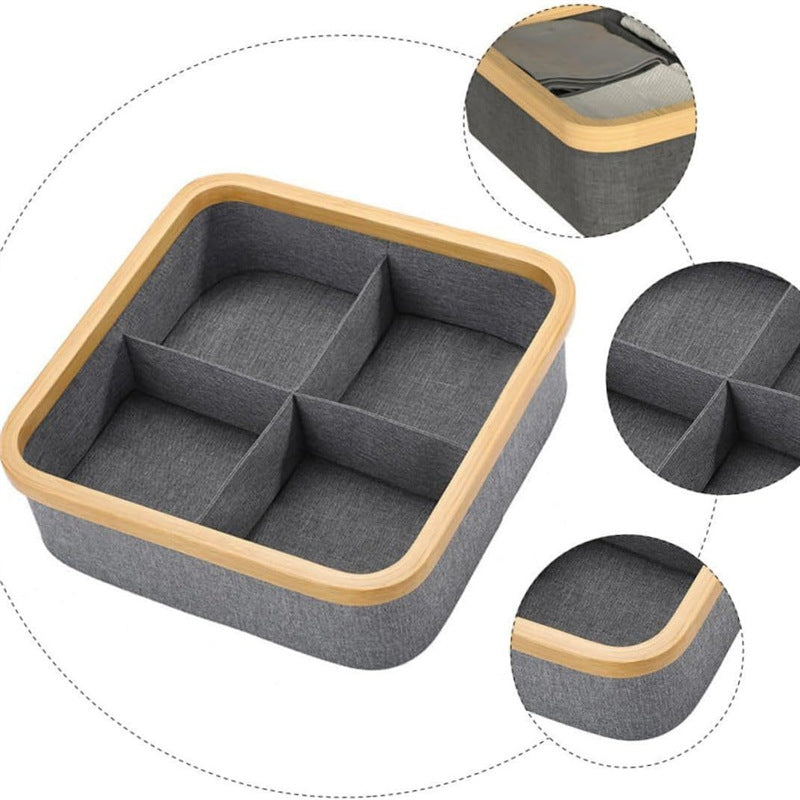 Felt Organizer with Bamboo Frame | Kelmera