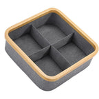 Felt Organizer with Bamboo Frame | Kelmera