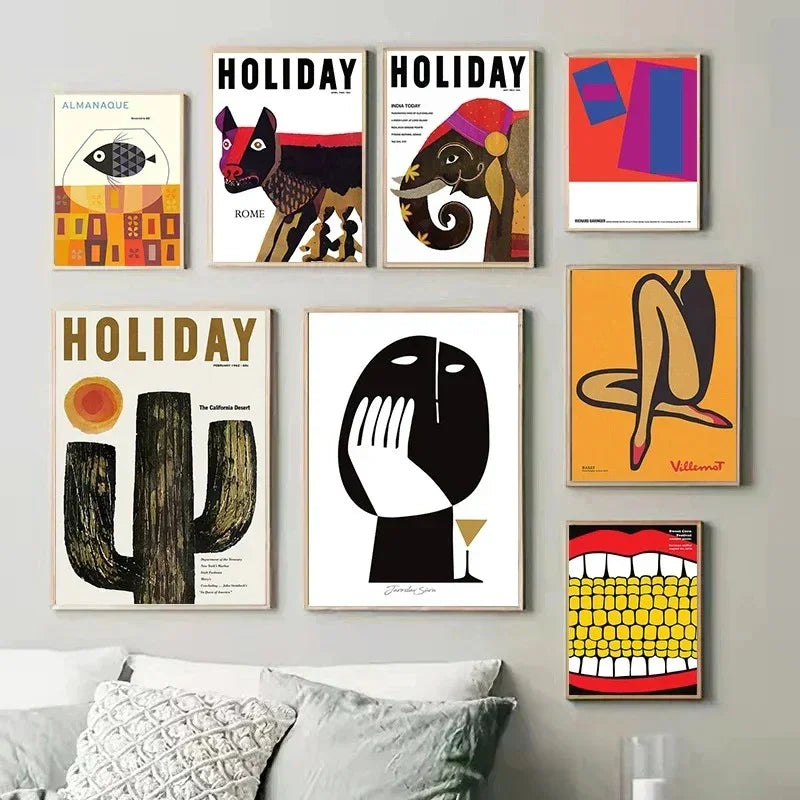 Feneno Bauhaus Wall Art