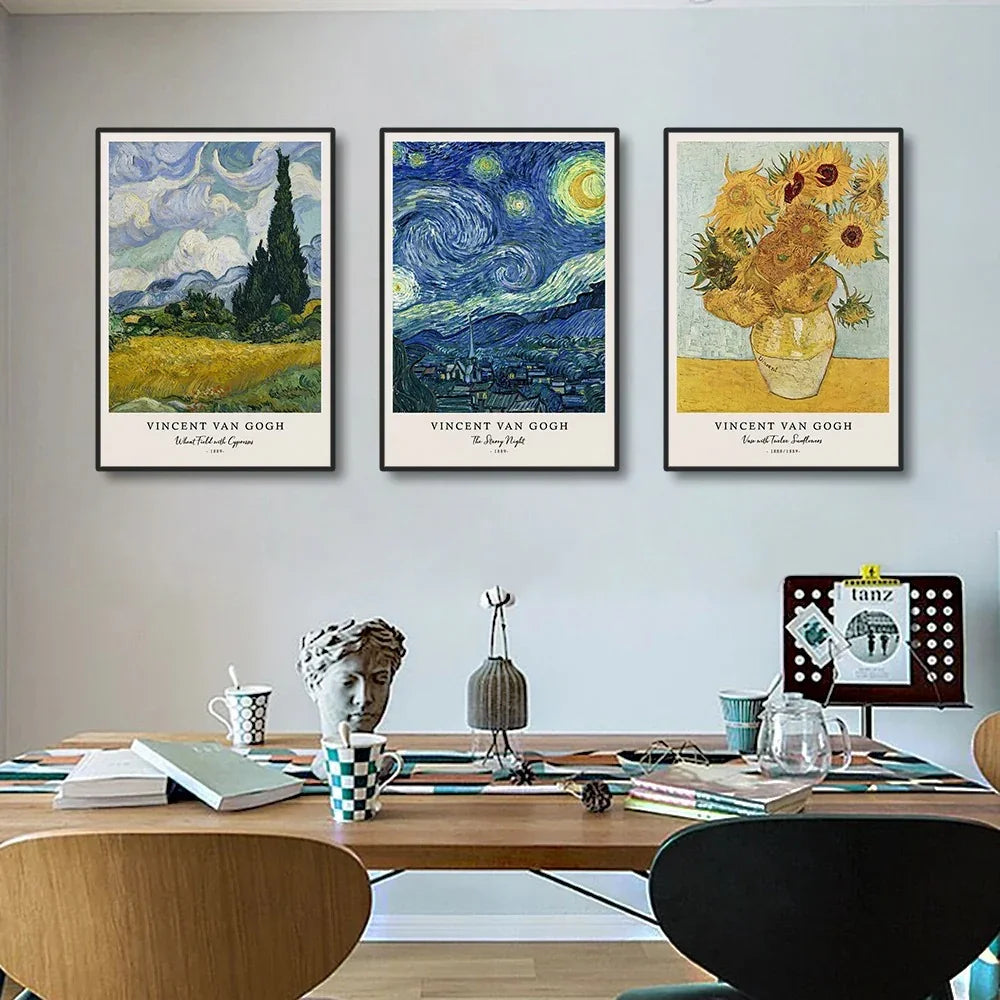 Feneno Wall Art Collection by Van Gogh