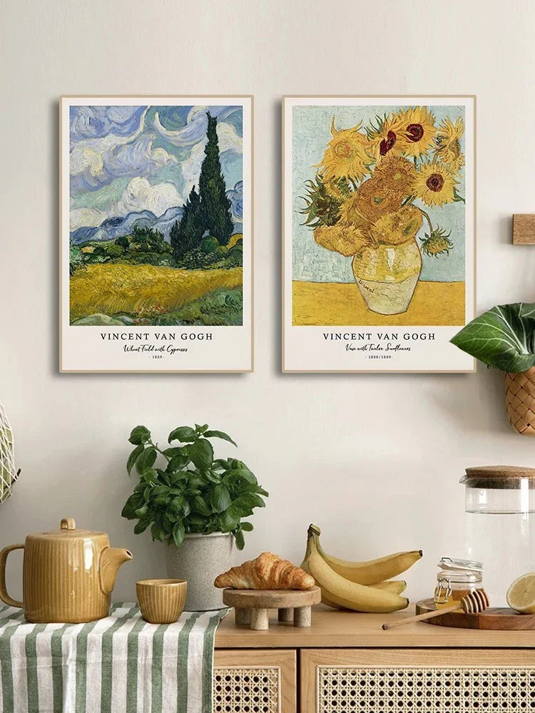 Feneno Wall Art Collection by Van Gogh
