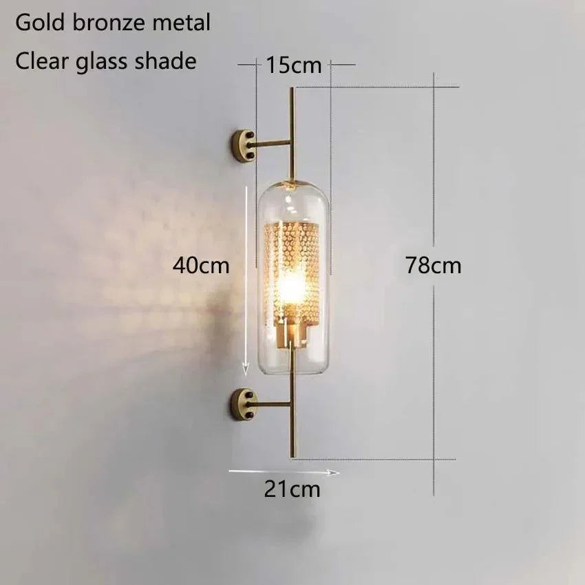 Fenfosa Glass Wall Lamp