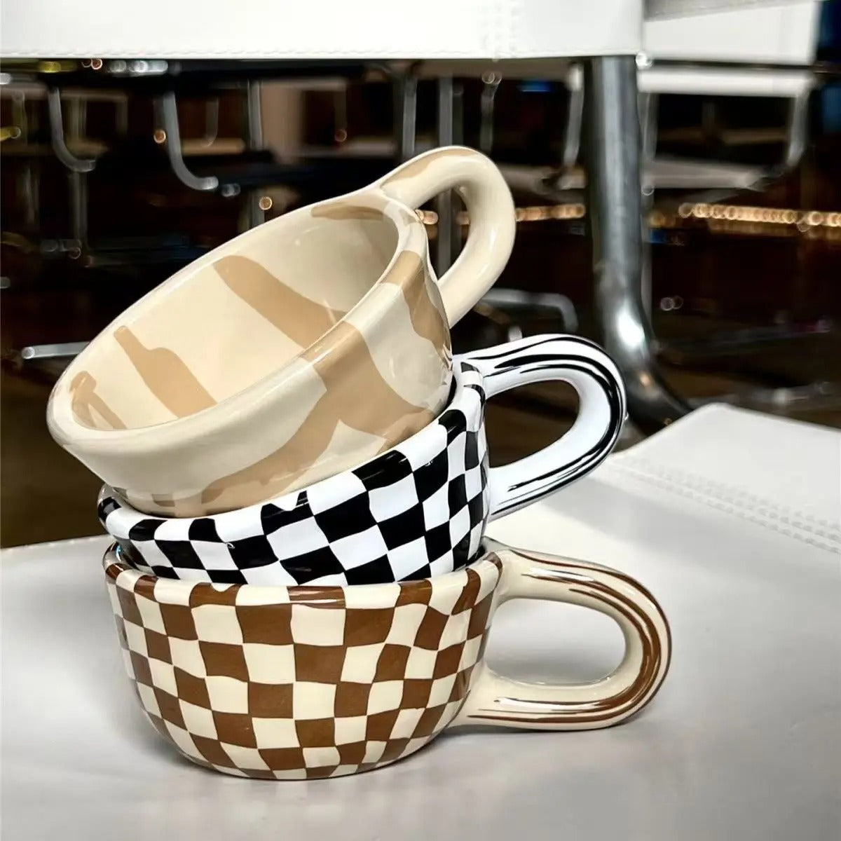 Fenlara Travertine Coffee Mug