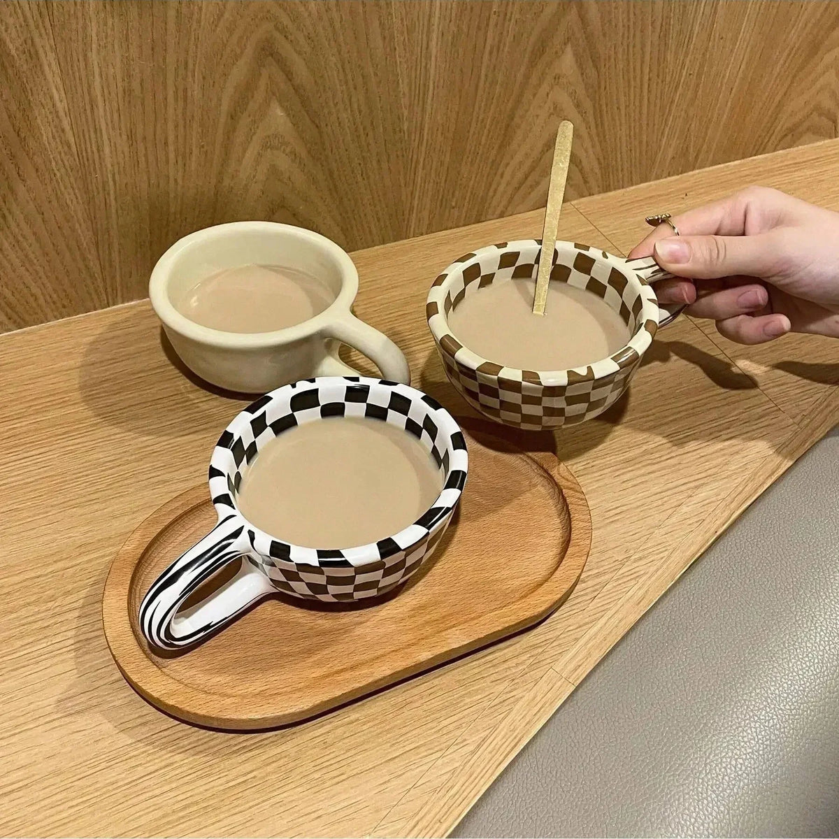 Fenlara Travertine Coffee Mug