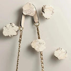 Fenndeno Marble Brass Knob