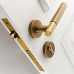 Fenstisa Brass Door Lock Set