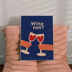 Ferragudo Wine Glass Canvas Print