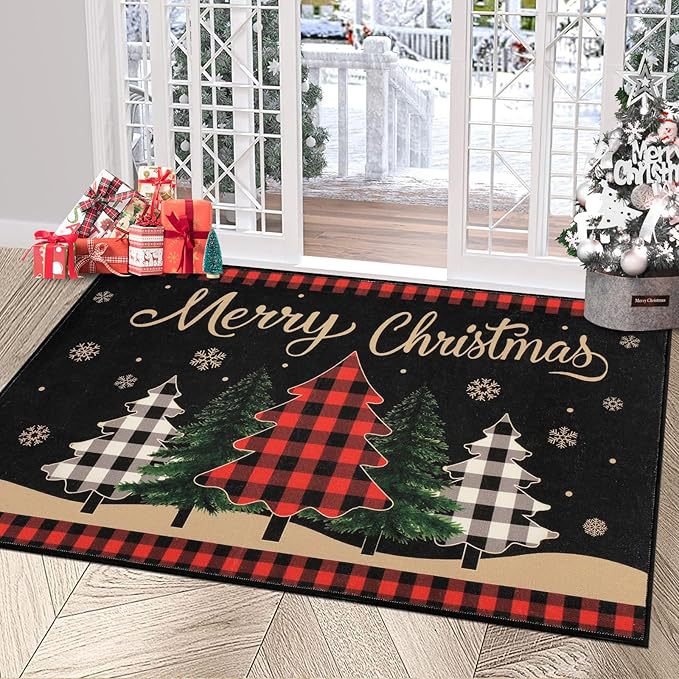 Festive Holiday Area Rug | Kelmera