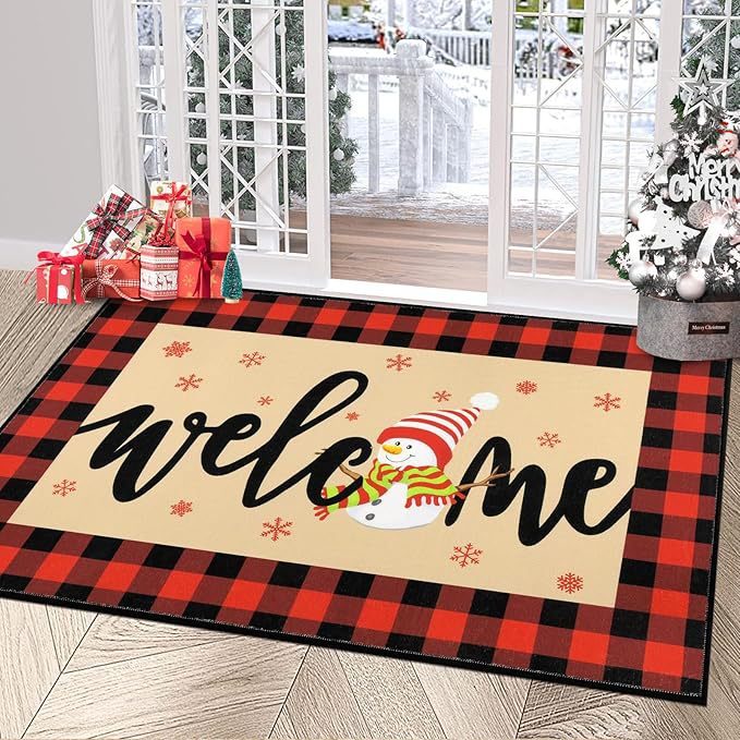 Festive Holiday Area Rug | Kelmera