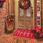 Festive Holiday Door Mat | Kelmera