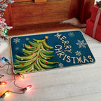 Festive Holiday Door Mat | Kelmera