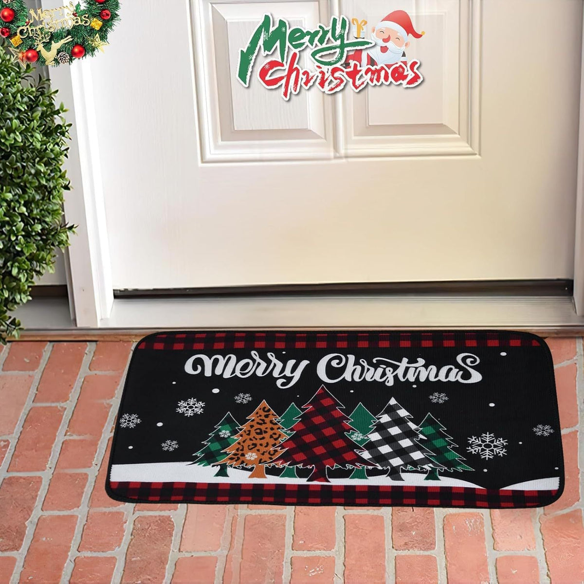 Festive Holiday Door Mat | Kelmera
