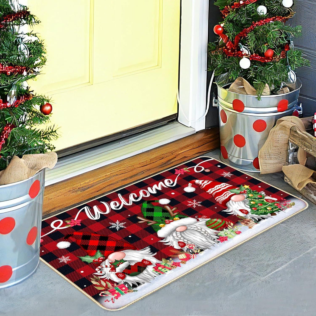 Festive Holiday Door Mat | Kelmera