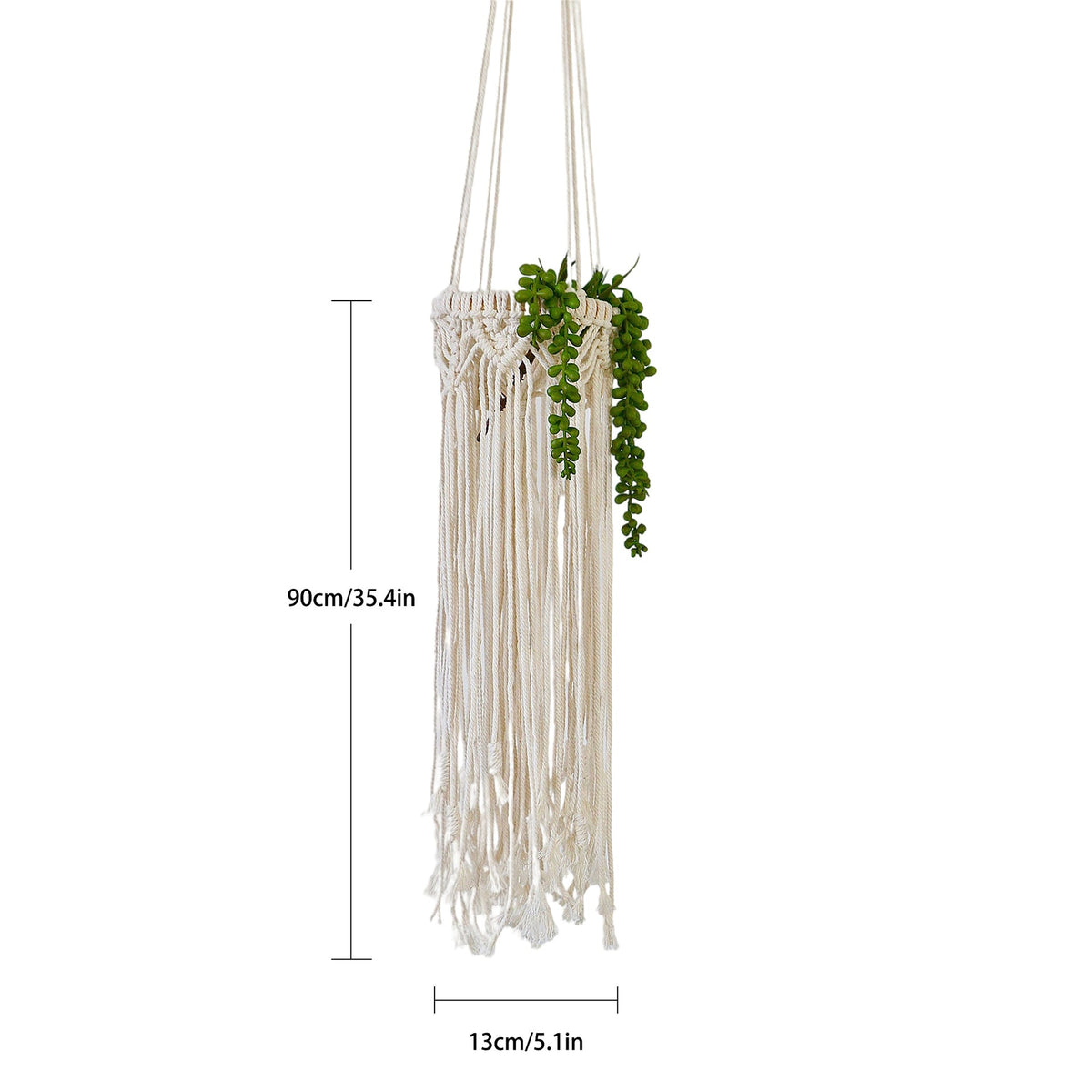 Festive Macrame Christmas Tree Ornament | Kelmera