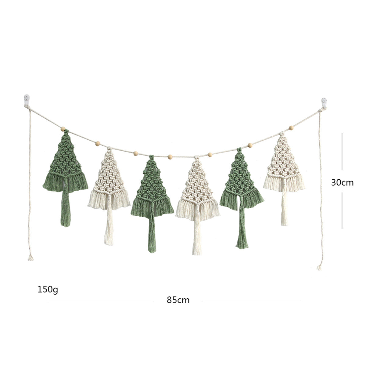 Festive Macrame Garland | Kelmera