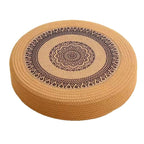 Floor Cushion White Black | Kelmera