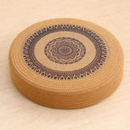 Floor Cushion White Black | Kelmera