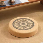 Floor Cushion White Black | Kelmera