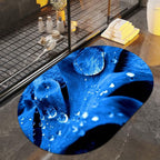 Floral Art Bath Rug | Kelmera