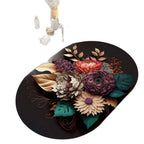 Floral Art Bath Rug | Kelmera