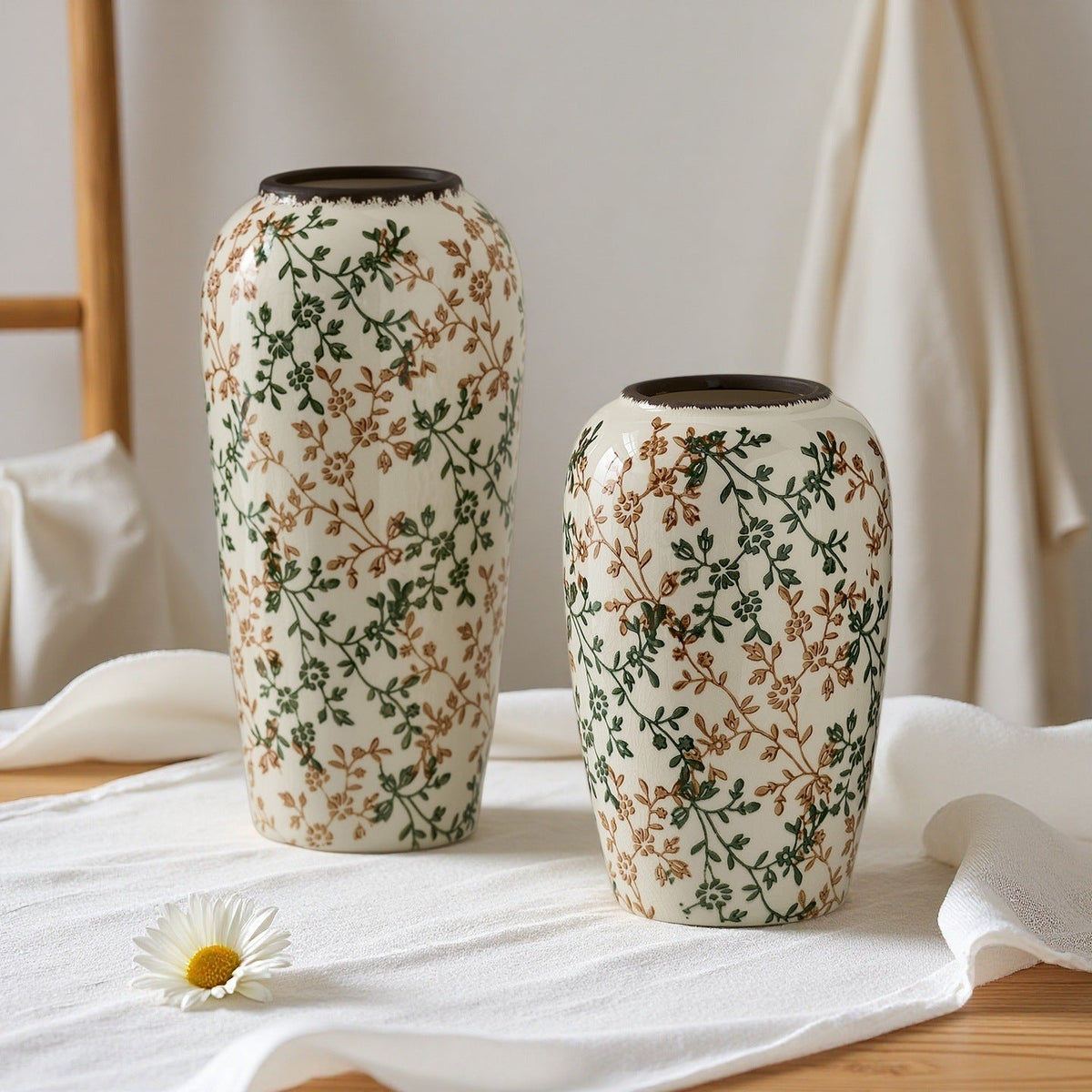 Floral Ceramic Vase | Kelmera