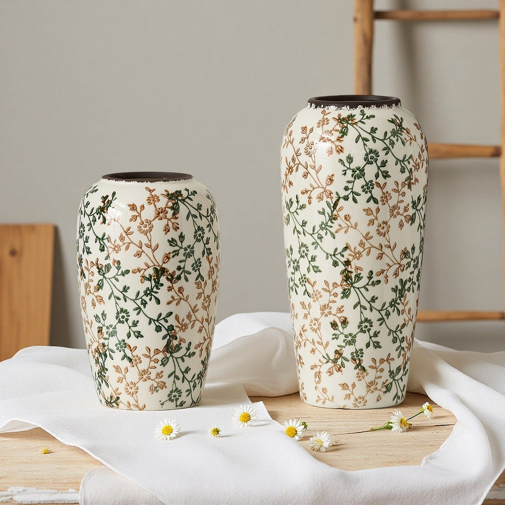 Floral Ceramic Vase | Kelmera