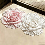 Floral Embellished Area Rug | Kelmera