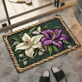 Floral-Inspired Decorative Area Mat | Kelmera