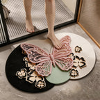 Floral Lace Decor Bath Mat | Kelmera